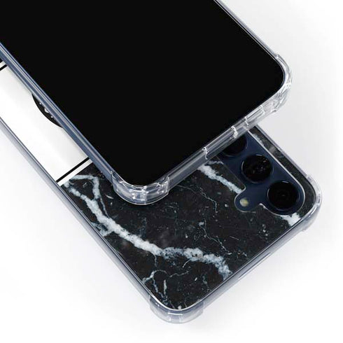 NBA Minnesota Timberwolves Marble Galaxy A35 5G Clear Case